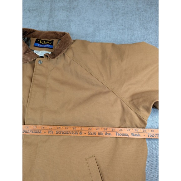 NWOT Walls Jacket Mens 2XL Brown Zero Zone Hooded Insulated Work Duck Canvas - Picture 6 of 8